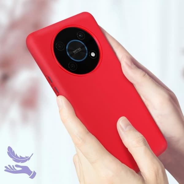 Coque - Honor - Magic 4 Lite - Silikone Semi-rigid - Fuchsia - Blød berøring Fuchsia