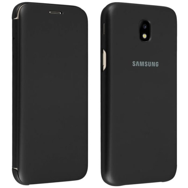 Samsung Wallet Cover Galaxy J5 2017 Original Case Wallet Cover Svart