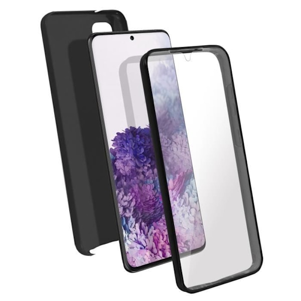 Kåpa - Samsung - Galaxy S20 Plus - Hård Bakskydd - Mjuk Framskydd - Svart Svart
