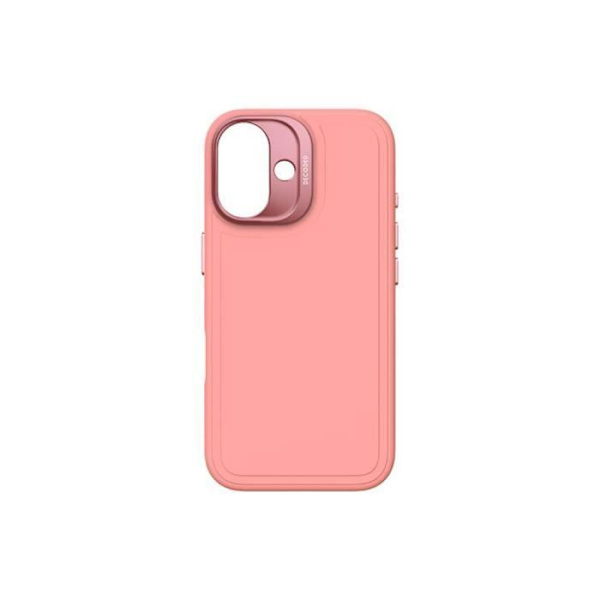Fodral för iPhone 16 Stacks Range MagSafe-kompatibel antimikrobiell silikon avkodad rosa Rosa