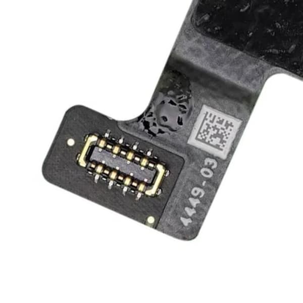 Nappe GPS - iPhone 15 - Udskiftning - Sort Farve - Nem Installation Svart