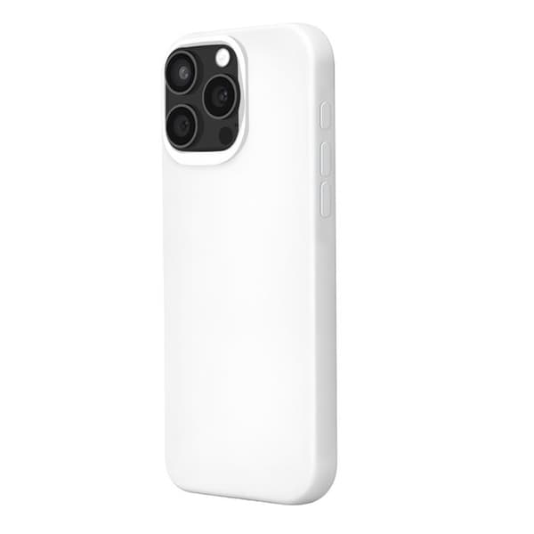 Skyddsfodral för iPhone 15 Pro Max SolidX Stötsäker Trådlös Laddning Kompatibel Rhinoshield Vit Vit