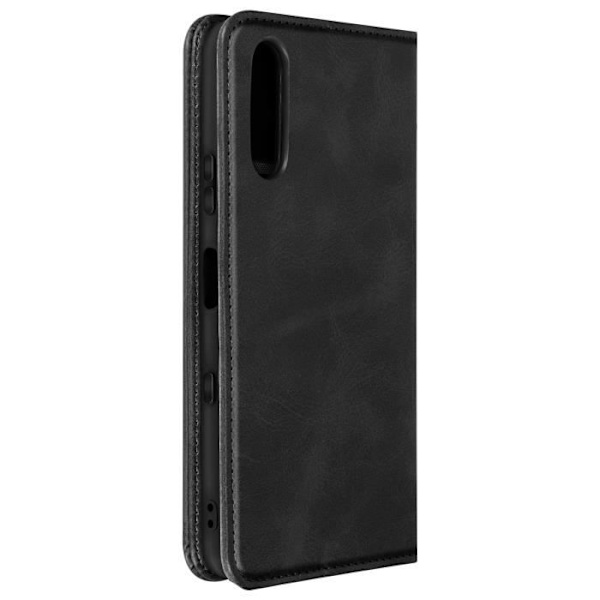 Plånboksfodral - Sony - Xperia 10 III - Ekoskinn - Videostativ - Magnetstängning Svart