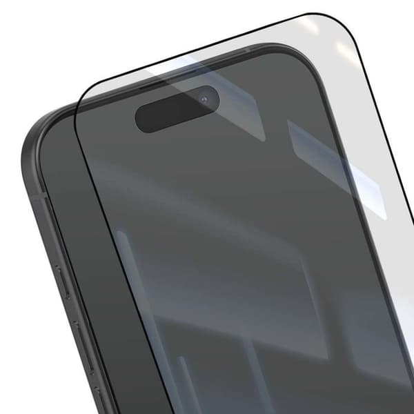 Skärmskydd - CRONG - iPhone 17 Pro Max - Härdat Glas 9H - Lätt Installation - Transparent Vit