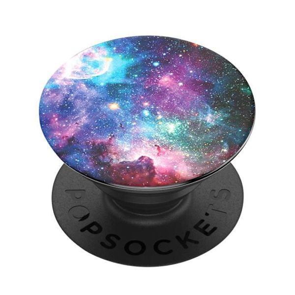Tilbehør til telefon - POPSOCKETS - PopGrip - Nebuladesign - Ultra-let - Udskifteligt PopTop Nebulosa