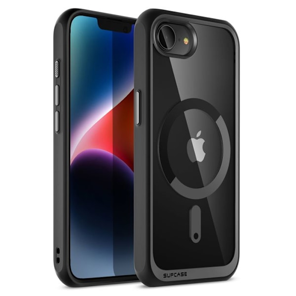 MagSafe-kuori iPhone 16:lle Iskunkestävä Monikerroksinen Supcase Musta Svart