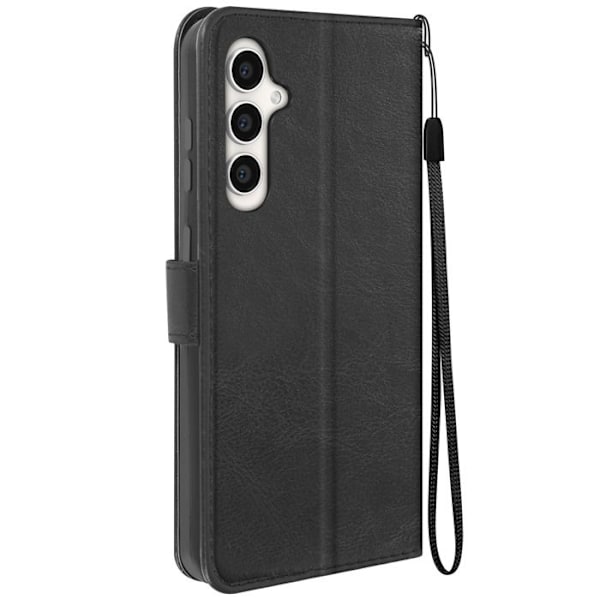 Taske til Samsung S23 FE - MAYAXESS - Wallet Stand Function - Sort Svart