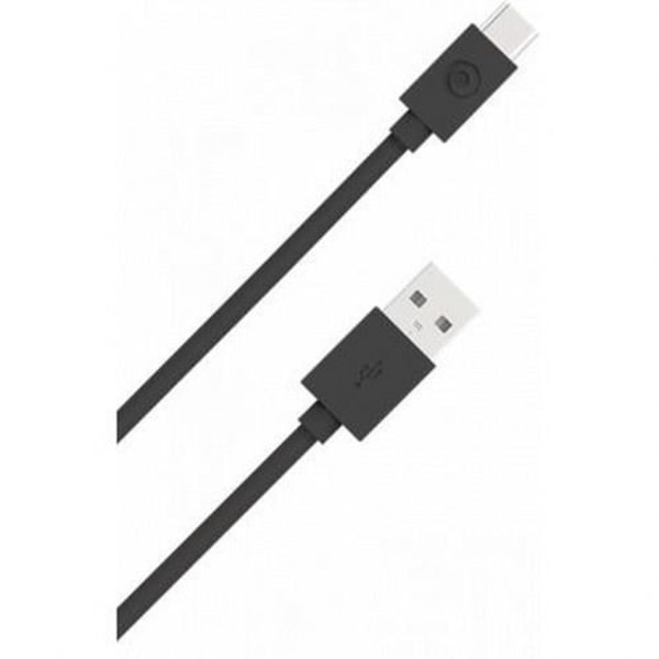 USB A/USB C kabel - BIGBEN CONNECTED - 50cm - 3A - Sort - Genbrugt