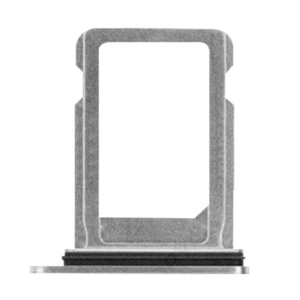 SIM-kortslits - Apple iPhone 12 Pro - Ersättningsplats för Nano SIM - Silver - Grå Pengar