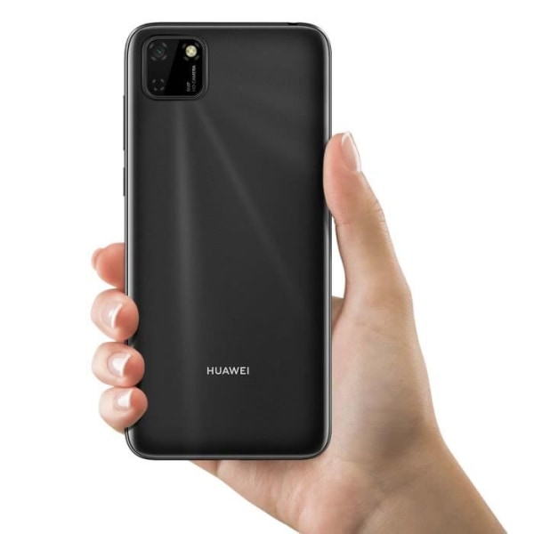 Huawei Y5p Battericover Bagudskiftning Sort Sort