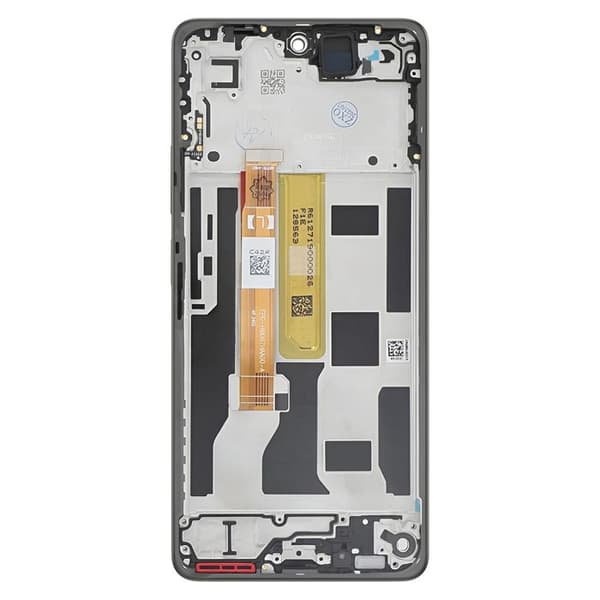 Fullskærm - RELIFE - Oppo A5 Pro 5G - LCD IPS - Kapacitiv Touchscreen - Sort Svart