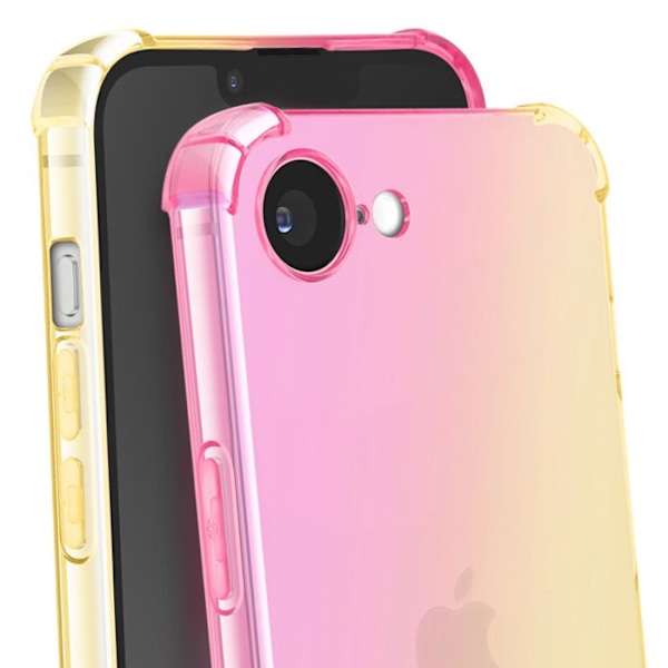Silikonskal för iPhone 16e Gradient Enkay Rosé Champagne Rosa