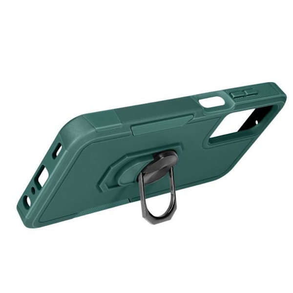 Coque rigide AVIZAR til Samsung Galaxy A25 5G - Grøn fyr - Støddæmpende støtte ring Grön