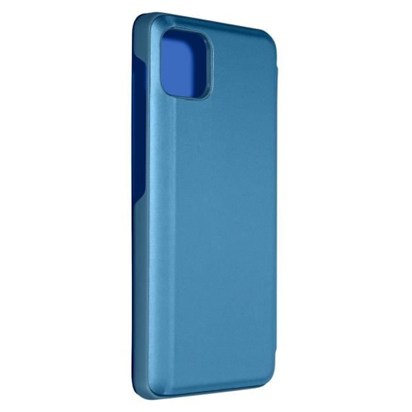 Clear View-fodral för Samsung Galaxy A22 5G - AVIZAR - Spegeldesign - Videostöd - Blå blå