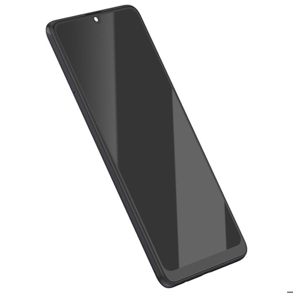 LCD-skärm + Touchglas för Samsung Galaxy A3 med svart chassi Svart