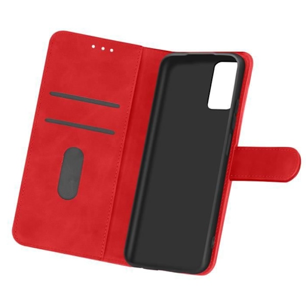 Etui för Samsung Galaxy A32 5G - Chesterfield - Röd - Semihård - Magnetisk - Videostöd Röd