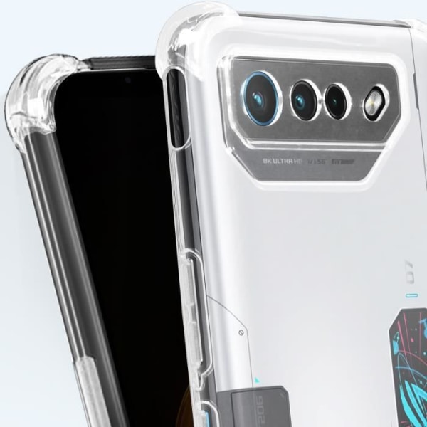 Etui til Asus Rog Phone 7 Ultimate Shockproof Soft Classic Bump Transparent