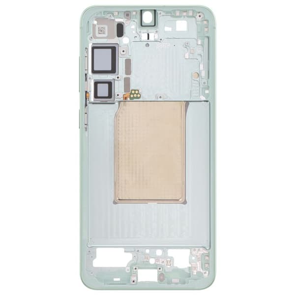 Originalt Centralt Chassi för Galaxy S25 Plus, Exakt och Säker Passform, Samsung Vattengreen vatten grönt