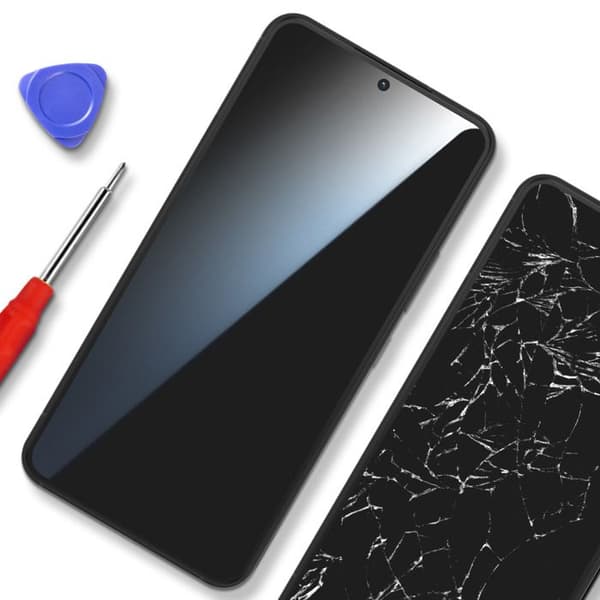 Full LCD In-Cell Ersättningsskärm för Galaxy S22 med Grå Ram Grå