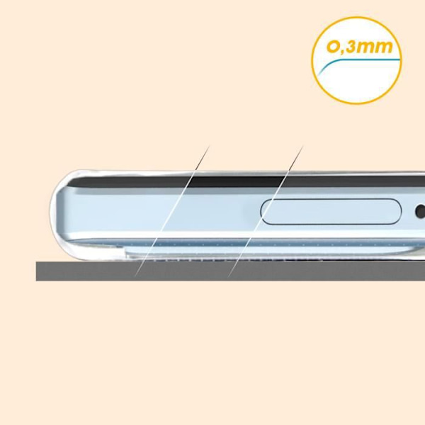 Kotelo Xiaomi Redmi Note 12 5G:lle - AVIZAR - Pehmeä - Läpinäkyvä - Ultraohut Transparent