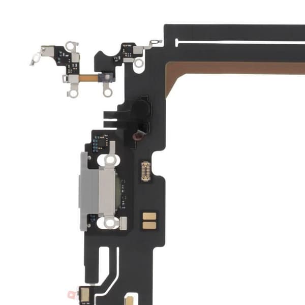 Lightning-opladningsstik - RELIFE - iPhone 13 Pro Max - Sølv - Integreret mikrofon - Kablet Grå