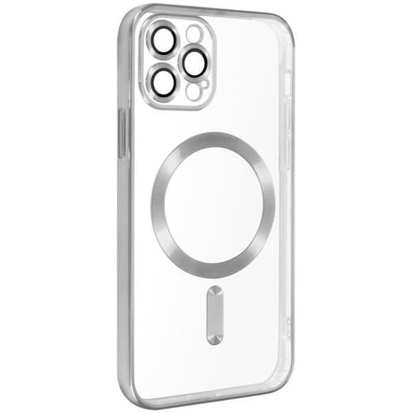 Coque - Apple - iPhone 12 Pro - Silikoni - Hopea - MagSafe Pengar