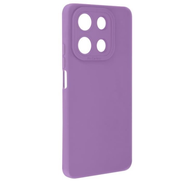 Smartphonefodral - AVIZAR - Xiaomi Redmi Note 13 5G - Förstärkt skydd - Lila - Mjuk beröring Lila