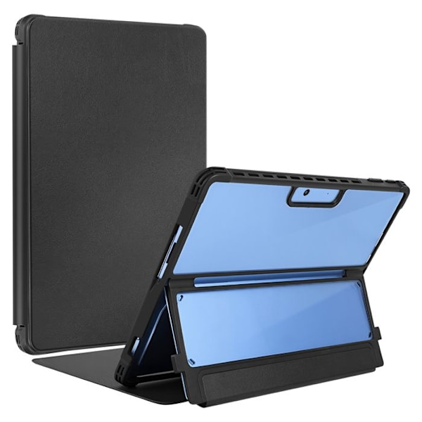 Skyddsfodral för Microsoft Surface Pro 11 och 9 Stötsäkert Med Stöd Funktion Svart Svart