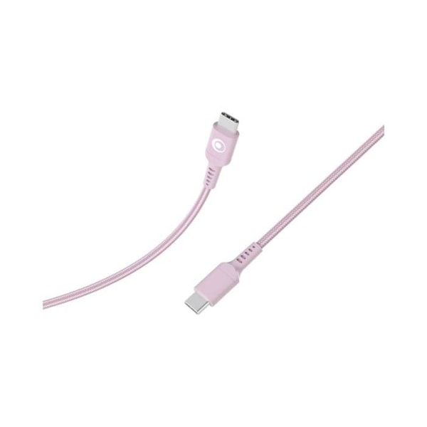 USB-C Opladerkabel - BigBen - 1.2m - 3A - Power Delivery 60W - Rosa