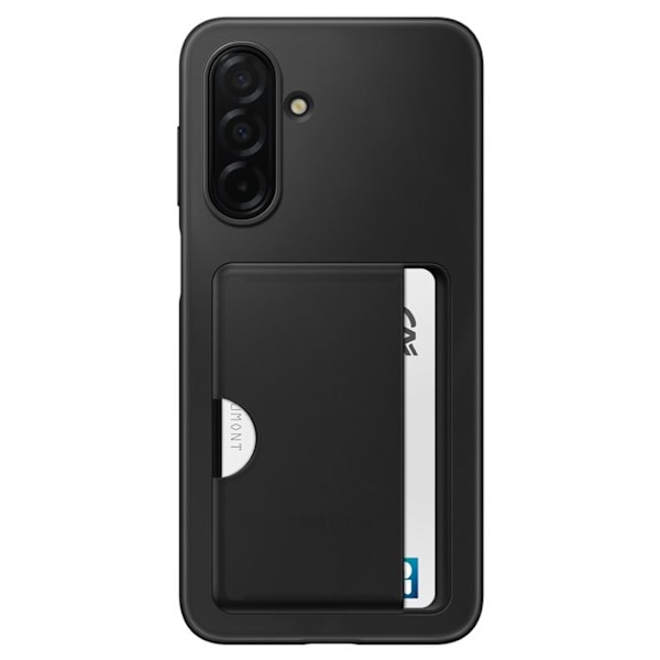 Coque til Samsung A26 Kortholder Silikone Soft touch Original Samsung Sort Svart