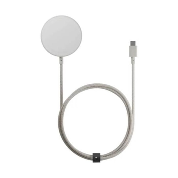 Trådløs Oplader til iPhone SnapStand Magnetisk Qi2 Native Union Grå Lys grå