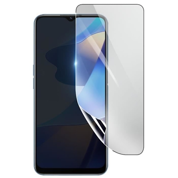 Skärmskydd - 3MK - Oppo A16 - Stötsäker Hydrogel - Transparent - Reptålig Transparent