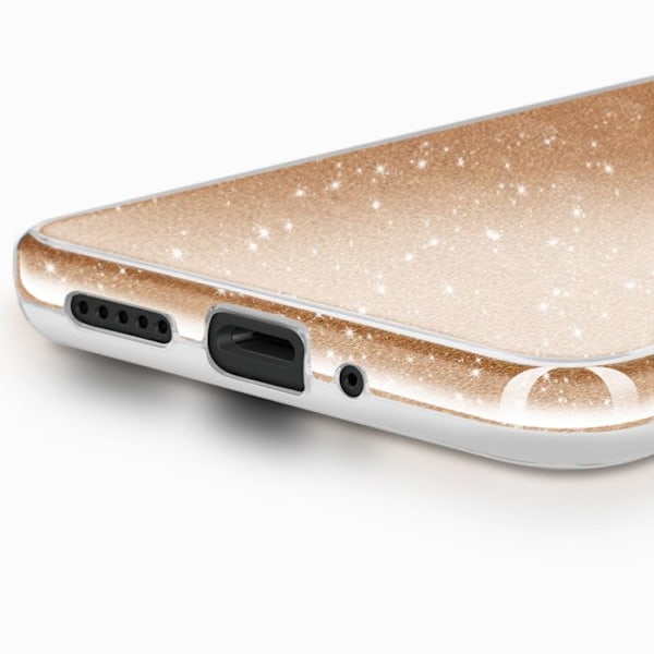 Kimaltava Suojakuori Xiaomi Redmi 14C - Raskas Kulta Gul