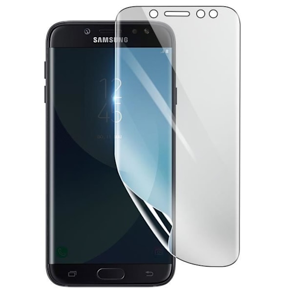 Skærmbeskytter - 3MK - Samsung Galaxy J7 2017 - Stødsikker Hydrogel - Gennemsigtig - Ridsefast Transparent