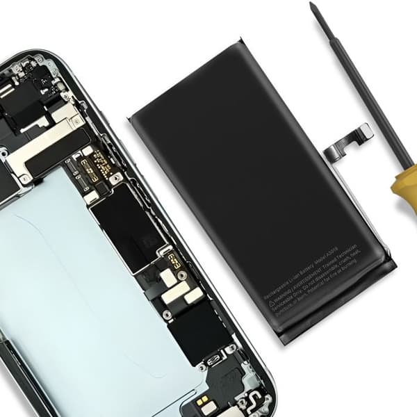 Internt batteri för iPhone 15 3349mAh modell A3089 Svart Svart