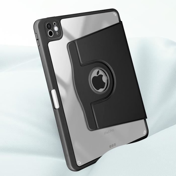 Taske til iPad Pro 11 2024 - AVIZAR - Rotating Flip Stand - Sort Svart
