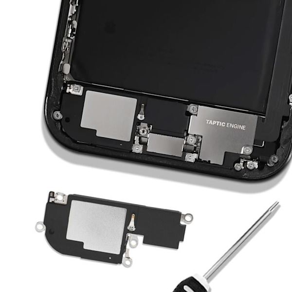 Erstatnings ekstern højtaler til iPhone 16 Pro Max Relife Sort Svart