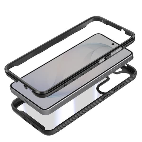 Silicone Cover til Galaxy S26 Plus med Kamera Beskyttelse Sort Svart