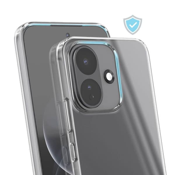 Siliconfodral för Xiaomi Redmi Note 17 Pro, Stötsäkert, Zanaé Transparent Vit