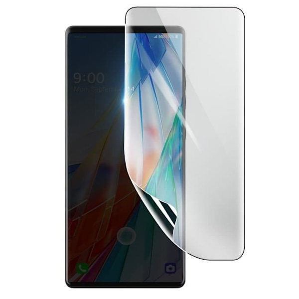 Skärmskydd - 3MK - LG Wing - Stötsäker Hydrogel - Transparent - Reptålig Transparent