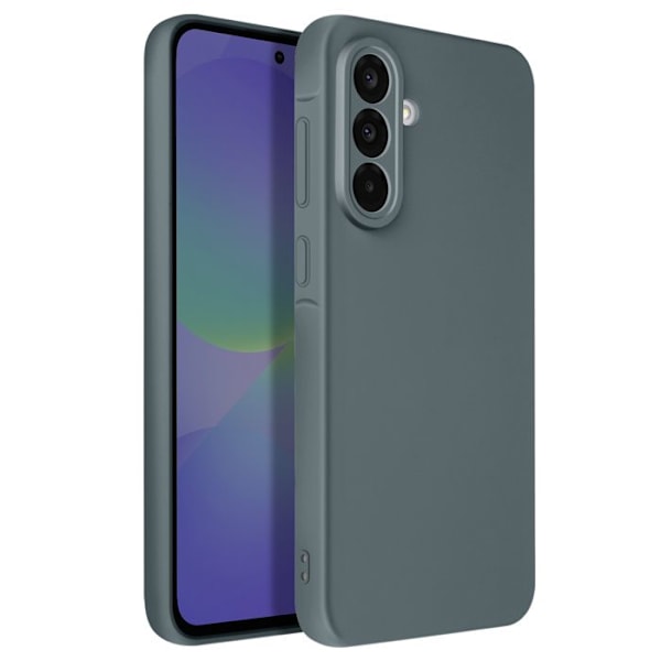 Coque för Samsung Galaxy A36 Semi-rigid Soft-touch Anti-fingeravtryck Mörkgrå Grå