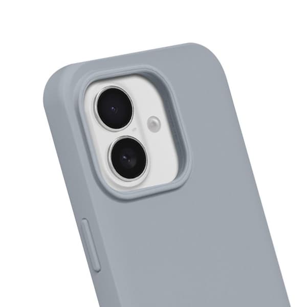 MagSafe-skal för iPhone 16 Flexibelt Stötsäkert SolidX-serie Rhinoshield Grå Grå