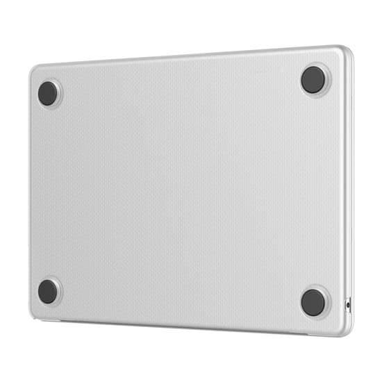 Skyddskal - DECODED - Snap-On-ram - Transparent - Macbook Pro 13" (2022 - M2) - Polykarbonat Transparent