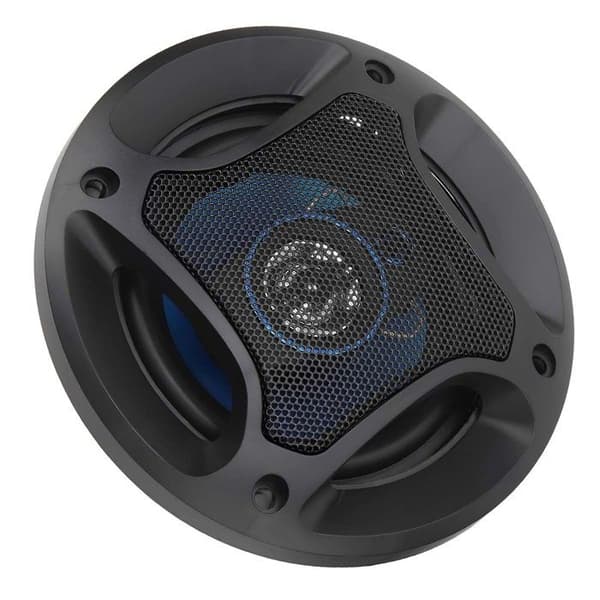 Bilhögtalare - AVIZAR - 10x10 cm - 300W - 90 dB - Ferritmagnet Svart blå