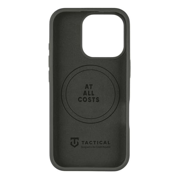 MagSafe-skal för iPhone 16 Pro i silikon, Velvet Smoothie Tactical, mörkgrå Grå