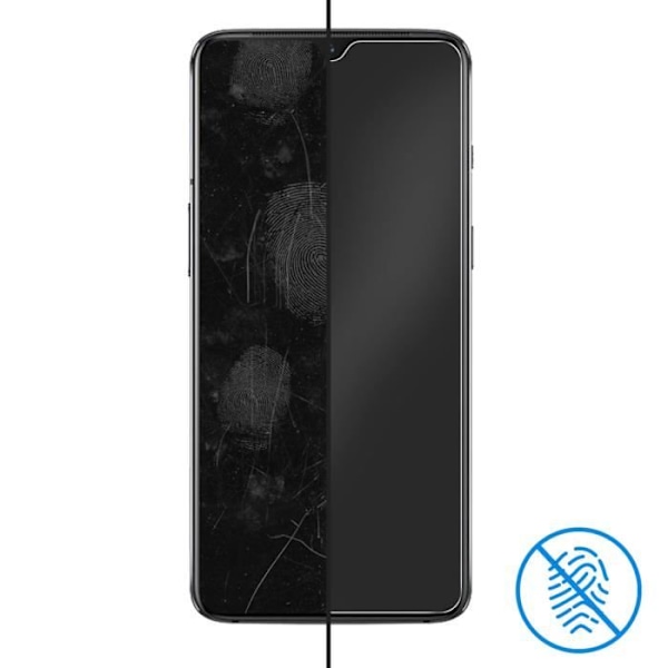 Oneplus 7 Skärmskydd Härdat Glas 9H 0,3 mm Stötsäker Transparent Vit