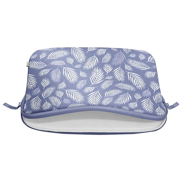 Pochette til MacBook Pro 13 og Air 13 Tropisk Mønster ²Life MW Lilla Lila