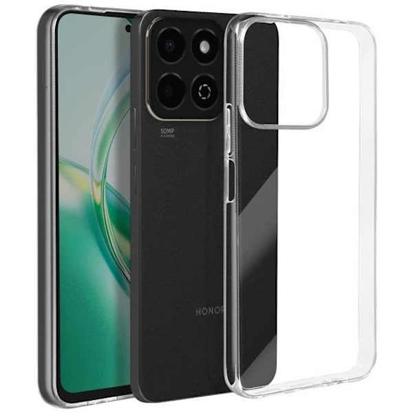 Coque til Honor 200 Smart Silikone Blød Design Tynd Transparent Transparent