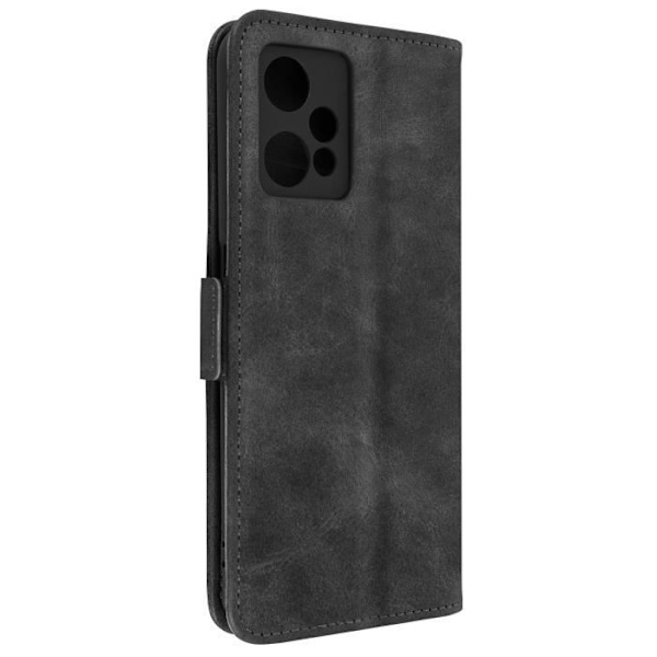 Realme 9 5G ja Realme 9 Pro Wallet Case -videotuki musta