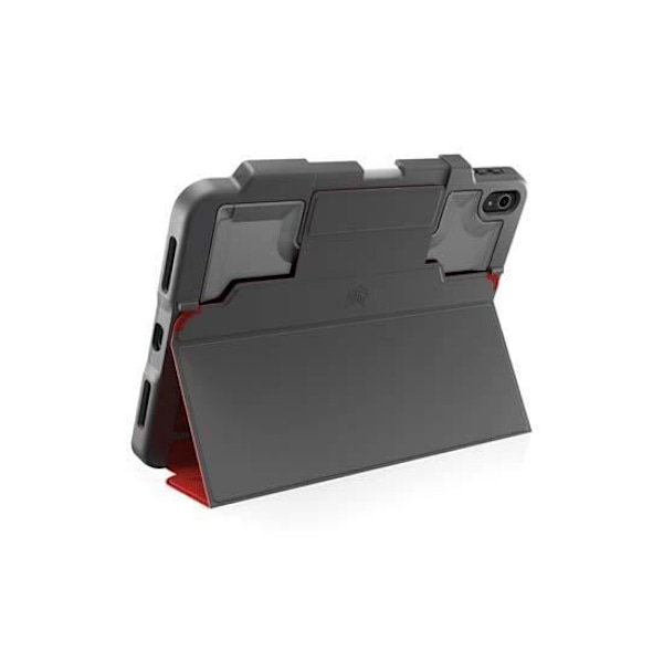 STM Dux Plus flip-cover kompatibel med iPad 10.9 (2022 - 10. generation) Rød